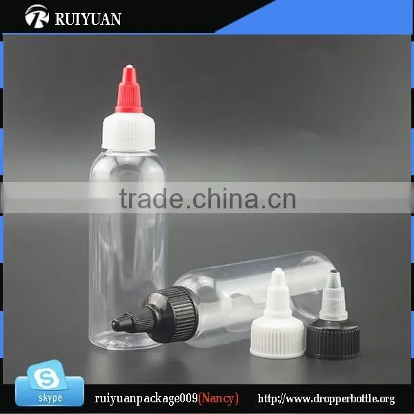 60ml Pet Twist Cap Unicorn Bottle for e Liquid Free Samples Supplier's Choice