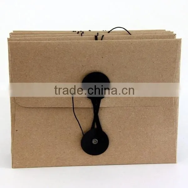 OEM Kraft Envelope With Button and String Closure photo-4