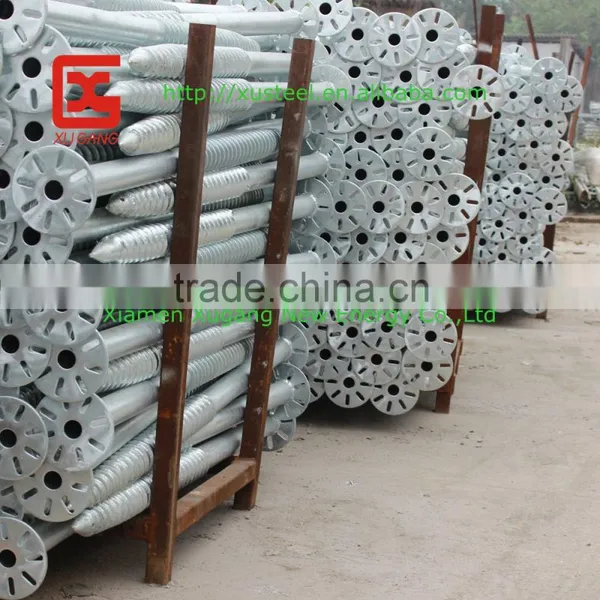 Solar Ground Screw Pile ,solar Plant Ground Construction photo-3