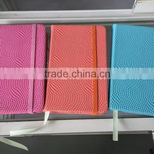 Pocket PU Cover Notebook With Elastic Band
