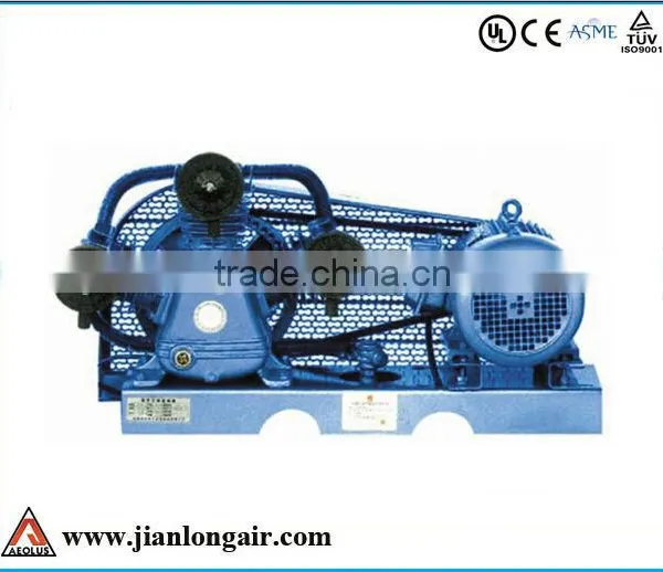 base mounted electric piston air compressor