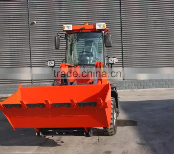 New Brand China High Quality 1t Mini Wheel Loader With Electric Joystick for Sale photo-2