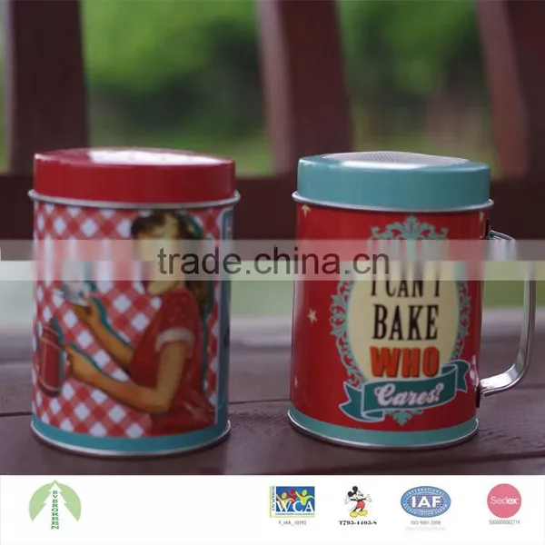 Wholesale Housewares Kitchenware Spice Tin Box