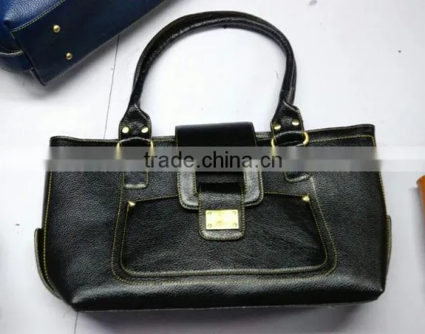 Green Coloured Leather Ladies Hand Bags photo-6