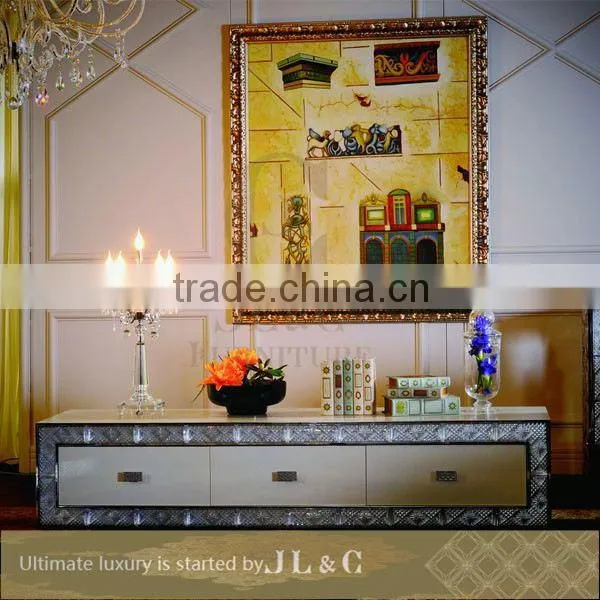 2014 Best Selling Crystal Dark Wood Wardrobe JH14-02 From China Supplier-JL&C Furniture photo-4