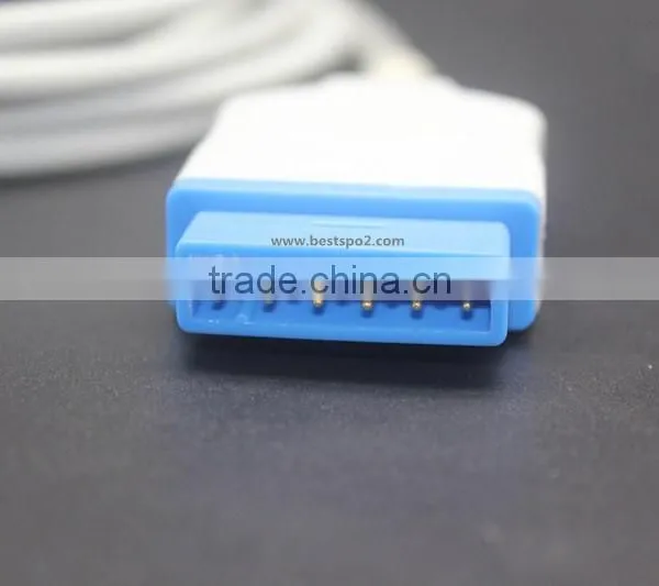 GE Ohmeda OxyTip SpO2 Adapter Cable 11pin >>DB9 Trusignal Sensor photo-2