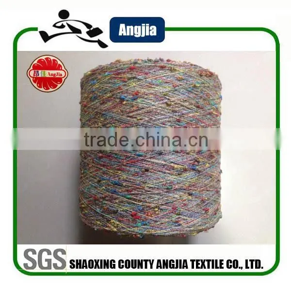 Wool/polyester Knot Yarn Fancy Yarn Speck Yarn Kinckebocker Yarn photo-5