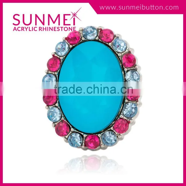 Factory Direct Sale Rhinestone Rivet Button photo-5