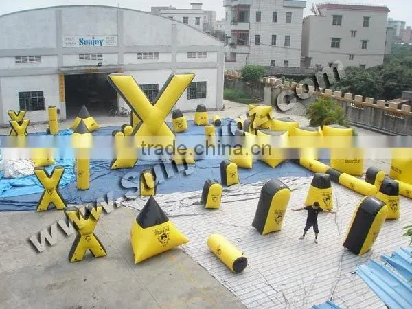 2016 New Product Inflatable Paintball Marker Bunkers Obstacle photo-3