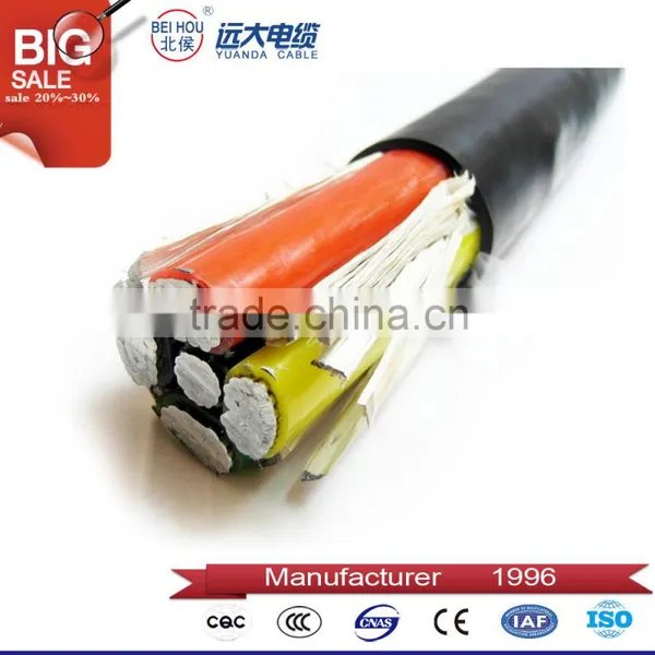 Best Quality 5cores Copper Conductor Material and PVC Insulated Power Cable photo-5