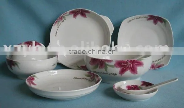 Ceramic Dinneware Bowls and Plates