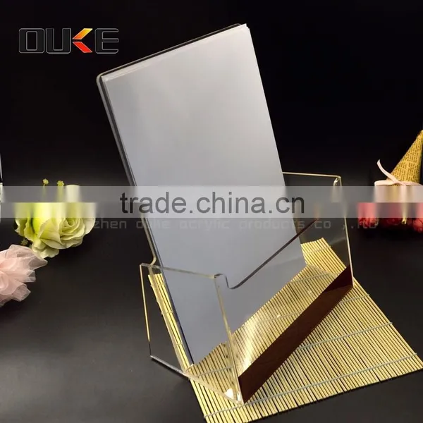 High Quality Custom Design Acrylic Brochure Holder photo-3