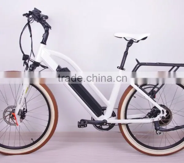 48V 500W New Design Hidden Battery 26' Easy Ride Electric Bike for UAS Market photo-2