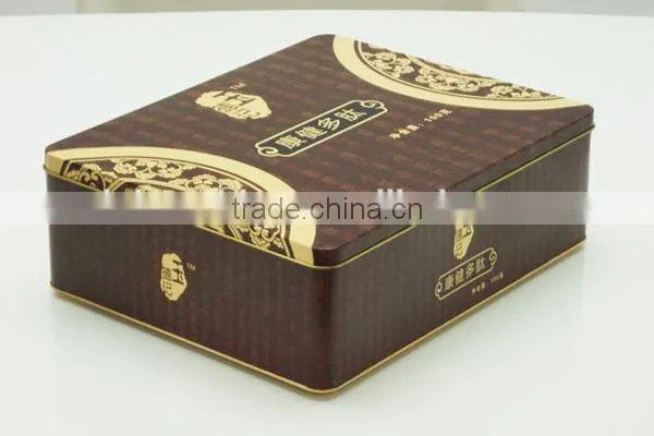 Customized Tea Caddy Metal Box Tin Can photo-2