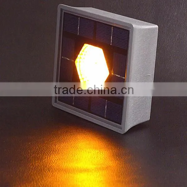 Waterproof ABS+Glass Fibre Led Solar Paver Underground Light photo-2