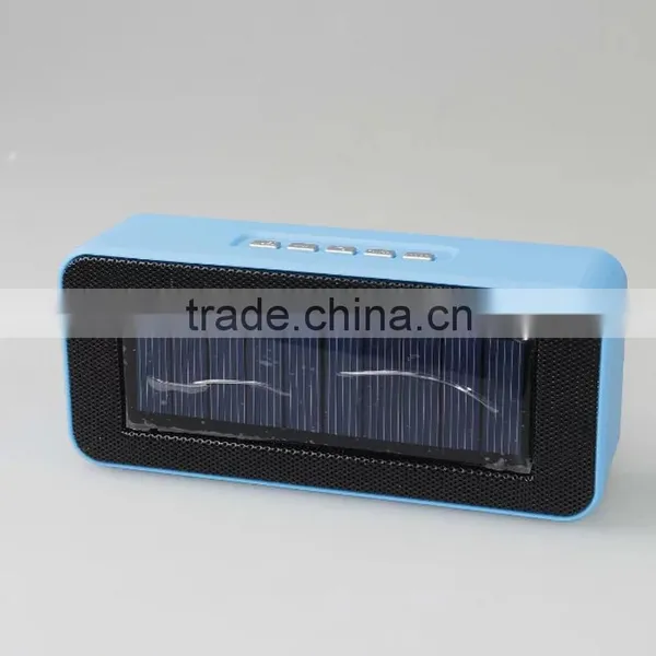 Solar Power Bluetooth Speaker With FM and USB