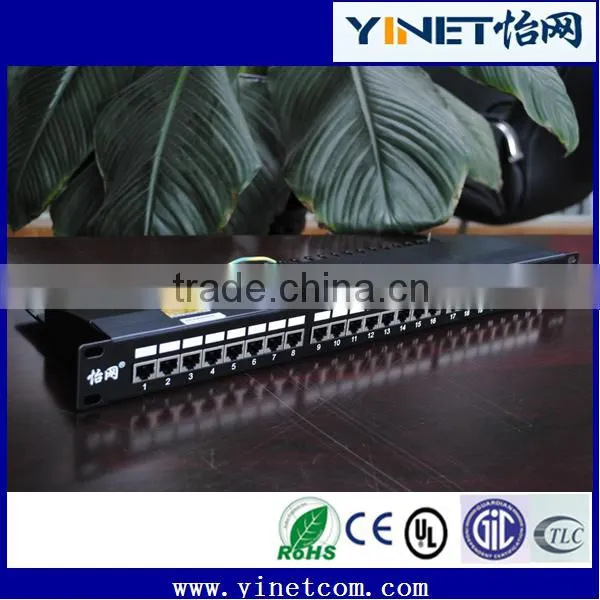 FTP Cat5e 24-Port Patch Panel for Wallmount / Rackmount- Guangzhou Manufacturer photo-2