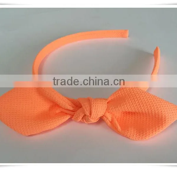 Fancy Headbands for Girls Bow Tie Hairband and Ribbon Bow Hair Band photo-2
