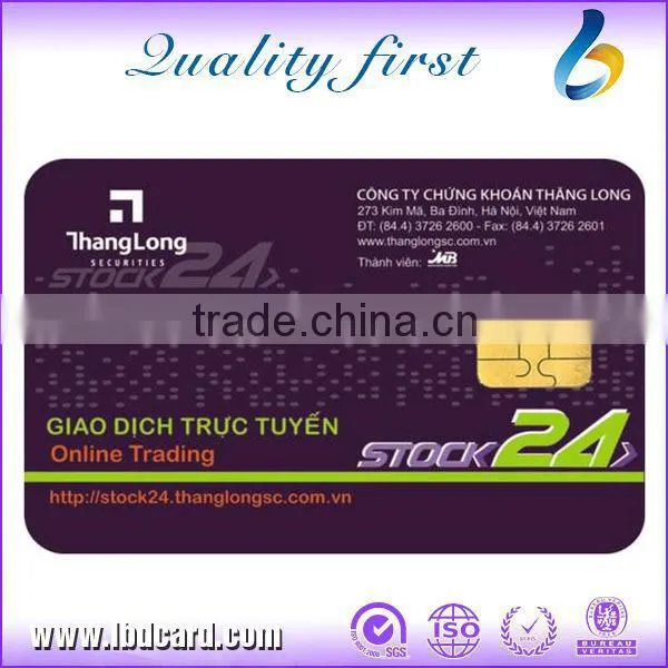 CR80 ISO 7816 AT24C02 PVC Smart Cards photo-2