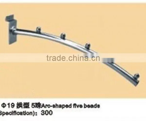 Good Chrome Metal Hanging Clothes Display Hook photo-5