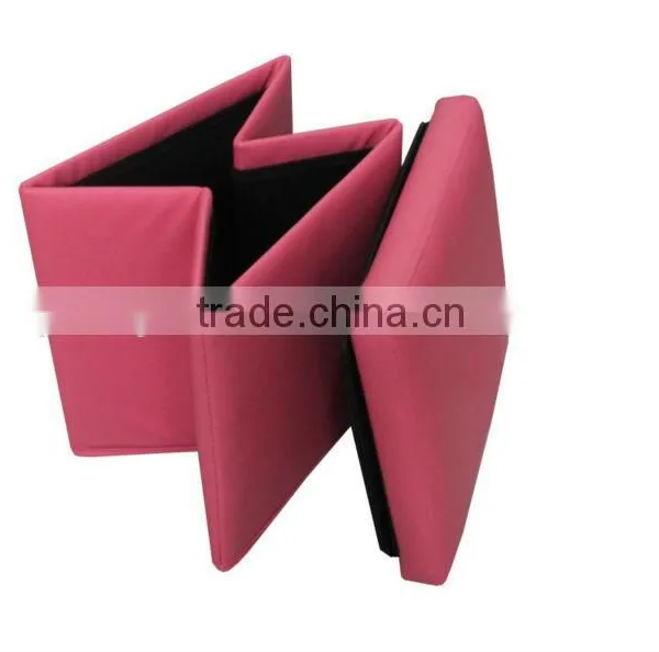 PU Storage Ottoman