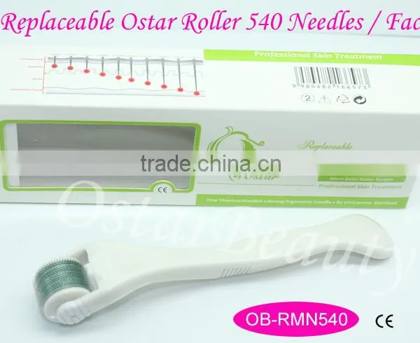 ISO Approval Ostarroller Replaceable Microneedle Roller Skin Face Roller RMN 540 photo-3