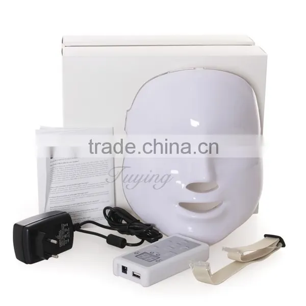 FDA Face Beauty Machine Led Light Therapy Face Mask 7 Colors Skin Rejuvenation LED Facial Mask photo-6
