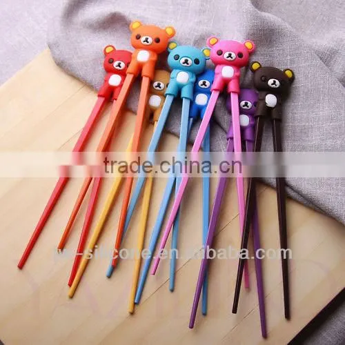 New Products Melamine Chopsticks With Silicone Holders photo-5