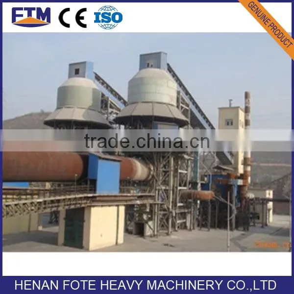Energy Saving Dry Calcined Magnesite Rotary Calcination Kiln
