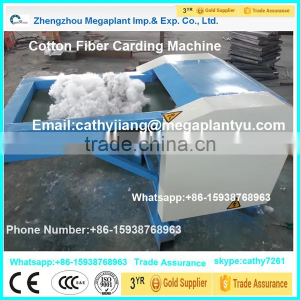 Polyester Wool Cotton Fiber Opening Carding Machine With Lowest Price photo-6