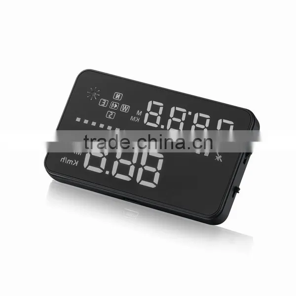 3.5 Inch Simple GPS Car Hud A3 Head up Display Windshield Projection GPS photo-5