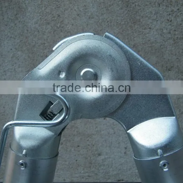 With Hinge 3.8m All Aluminium Telescopic Ladder photo-4