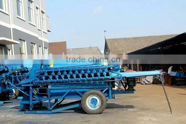 Diesel Engine Powered Head-Feed Paddy Wheat Barley Thresher