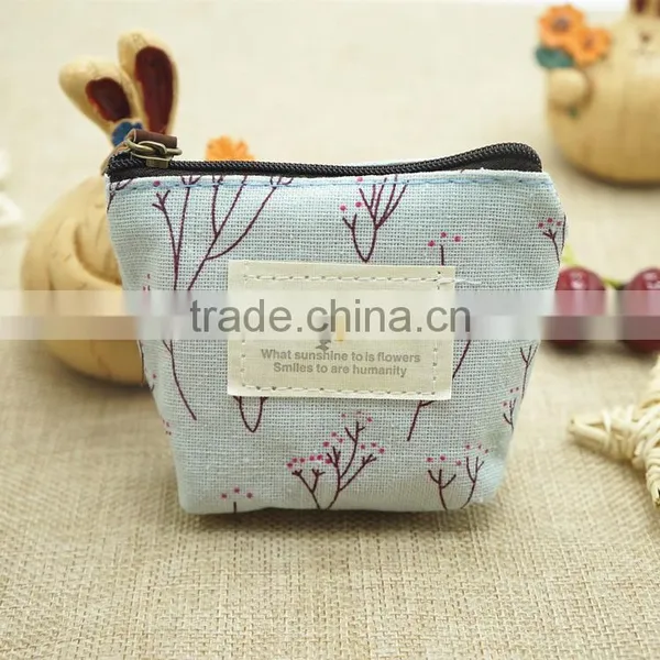 Fashion Retro Canvas Zero Purse/lovely Coin Purse/key Bag photo-3