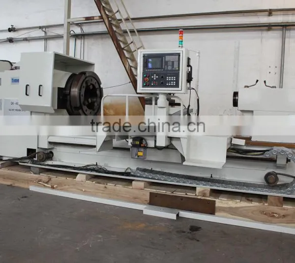 Heavy Duty CNC Horizontal Large Spindle Bore Tube (pipe) Thread Lathe For Oil Field photo-3