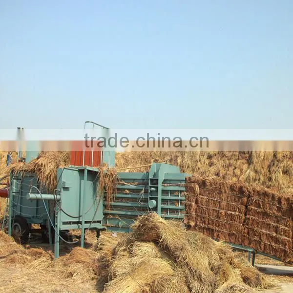 Hydraulic Full-automatic Horizontal Baler Machine for Eucalyptus Leather/cardboard Baling Press Machine photo-5