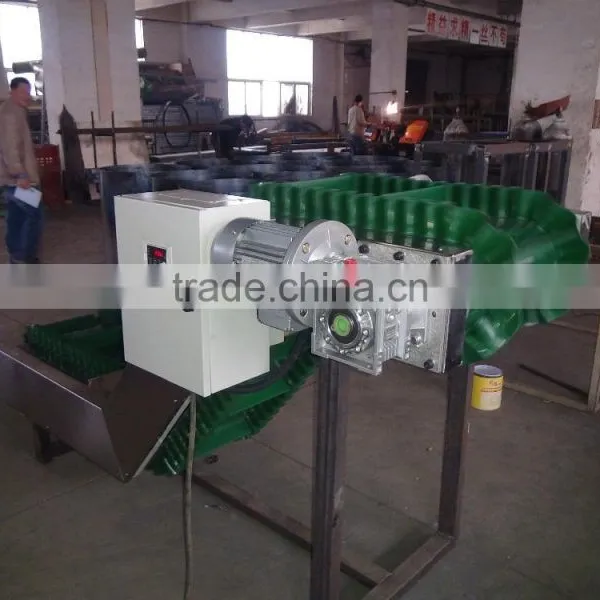 Inclined Angle Stainless Steel Belt Conveyor photo-4