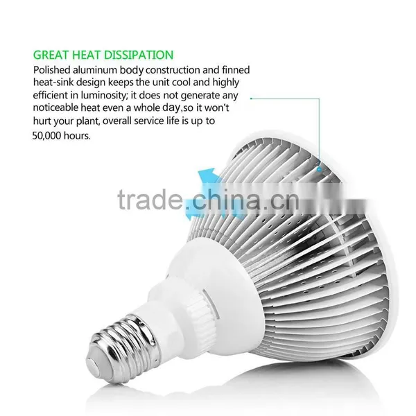 E27 12w Led Grow Light Red/bule Led Hydroponic Grow Light for Greenhouse Plants photo-5