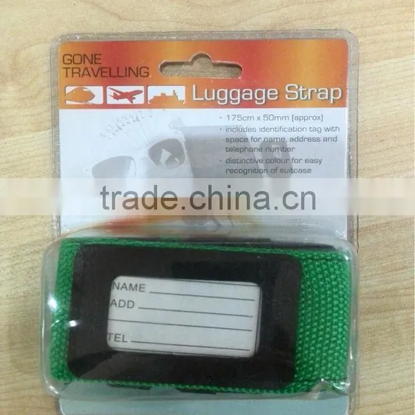 identification luggage strap