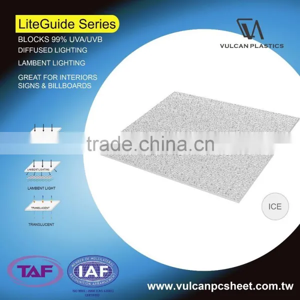 Co Extruded Translucent Polycarbonate LED Sheets (LiteGuide Series) photo-6