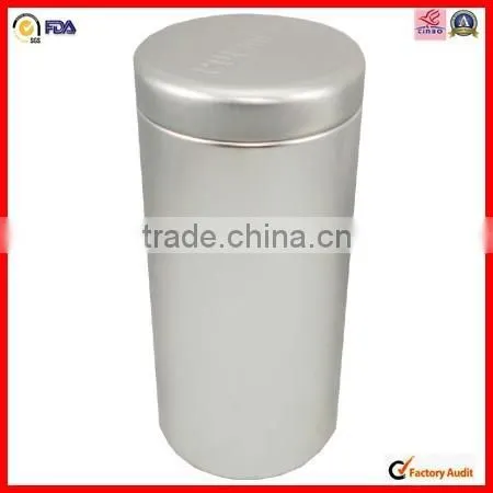 Factory Directly Tin Can Plain Black Tea Caddy Tin photo-4