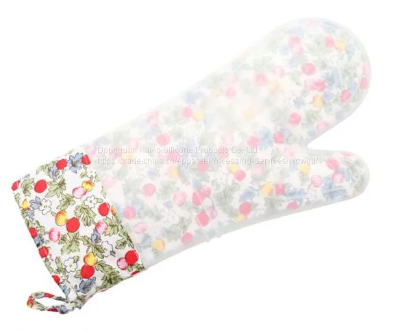 Wholesale Hand Oven Gloves Long Sleeve Mitt photo-3