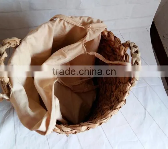 2017 Cheap Promotion Foldable Factory Price Rattan Storage Bin Bag photo-6