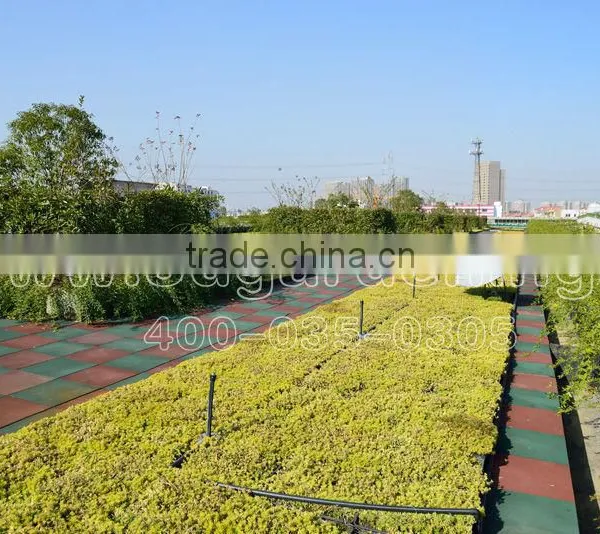 Plastic Rooftop Planter System Roof Landscaping photo-3