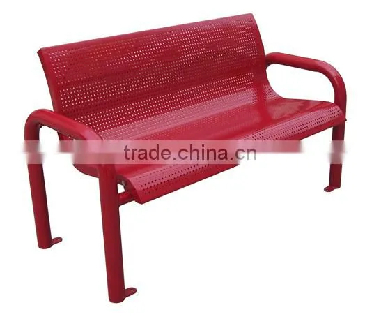 Arlau Outdoor Park Iron Garden Bench photo-6