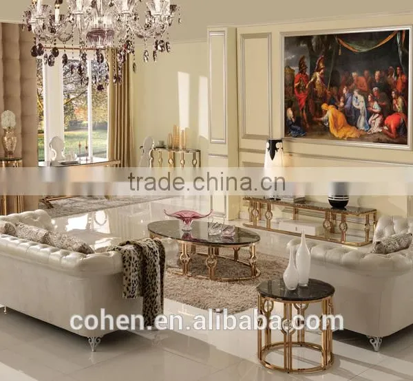 Latest Design Bed Room Furniture 2015 New Style Leather Beds YC030 photo-2