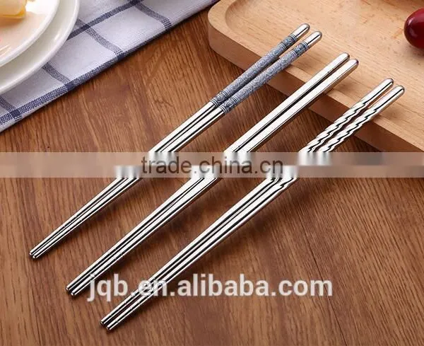 Wholesale Chineses Stainless Steel Chopsticks With Rests photo-2