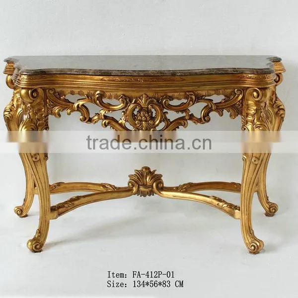 Living Room Furniture Type and Console Table Specific Use Indonesia French Antique Reproduction Furniture photo-3