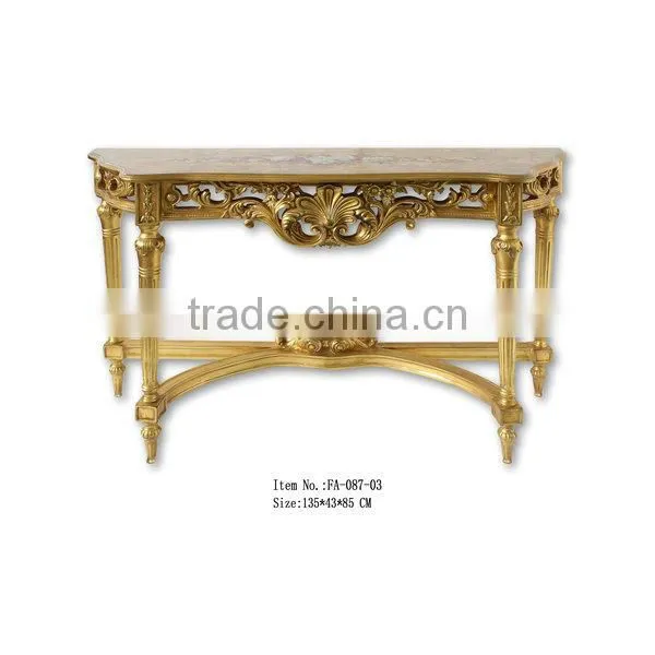 Living Room Furniture Hand Carved Console Table For Interior Decor photo-5