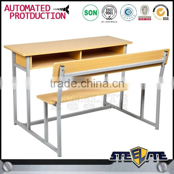 School Furniture Used High School Classroom Single Set Desk and Chair photo-5